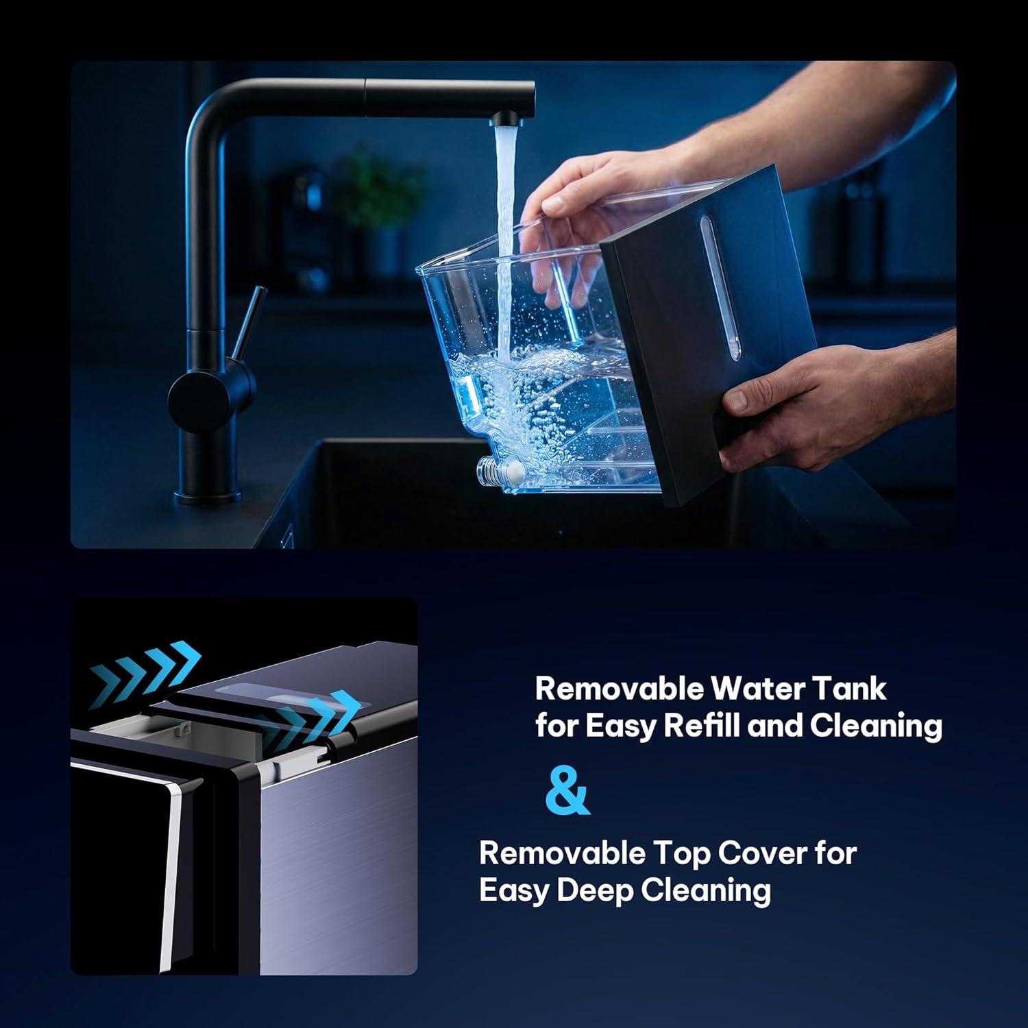 33 lb/Day One-Touch Nugget Ice Dispenser