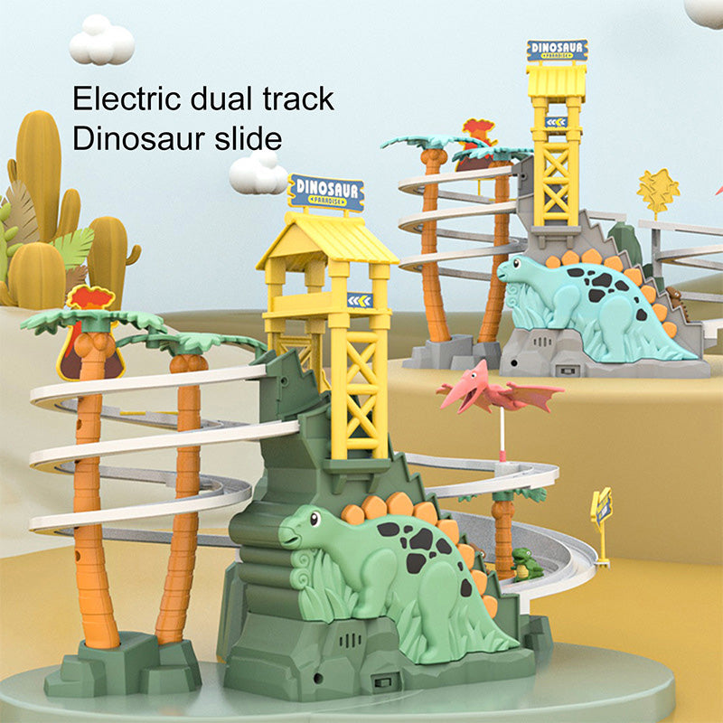 Dinosaur Climbing Slide with Lights & Music