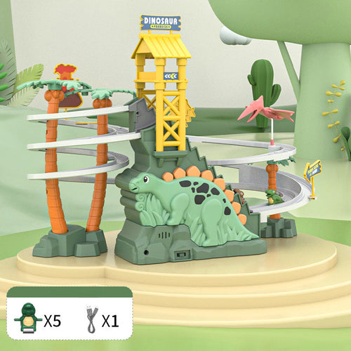 Dinosaur Climbing Slide with Lights & Music