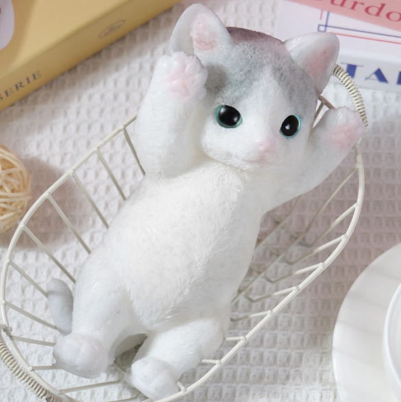 Soft Cuddly Stress‑Relief Cat Toy