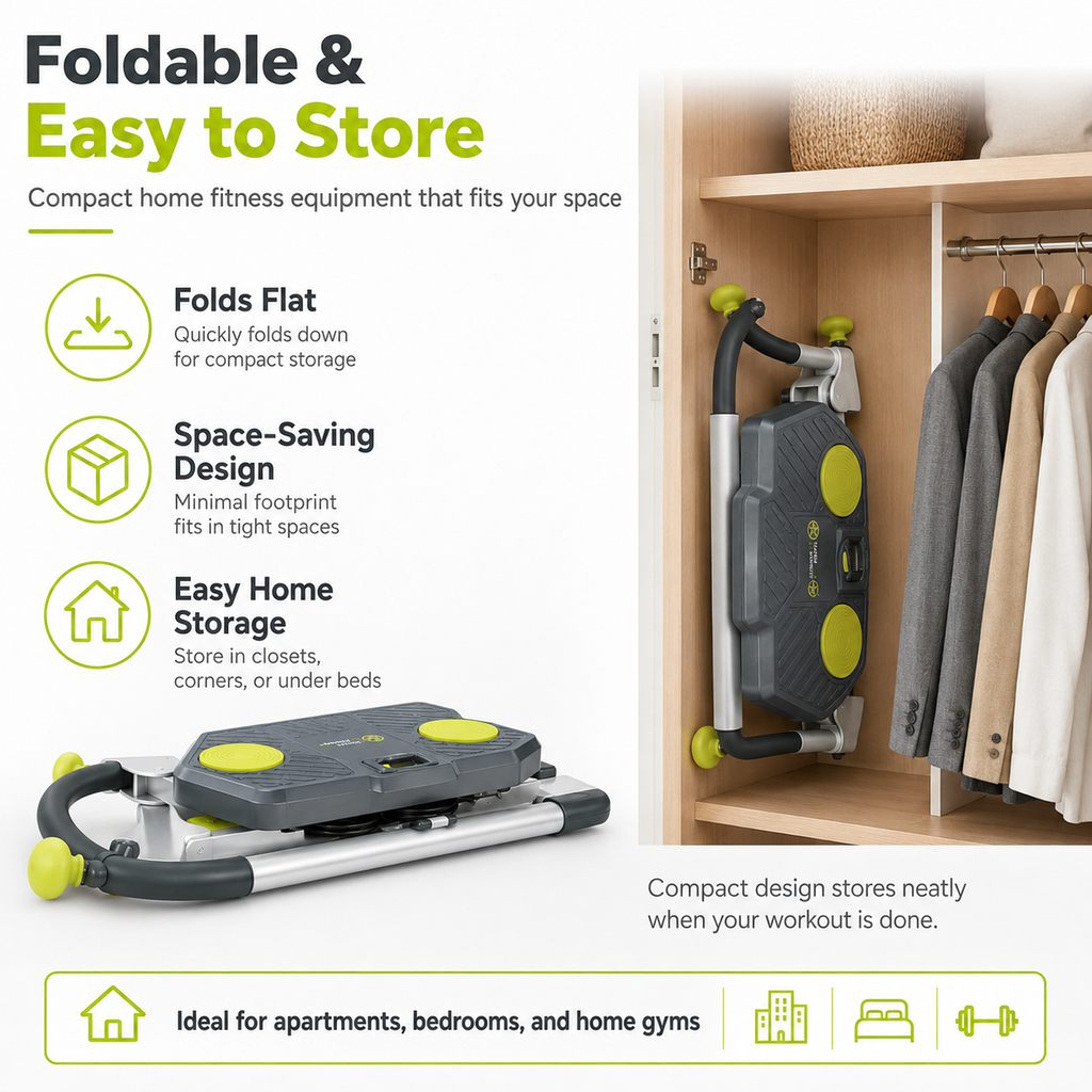Full-Body Toning Stepper with Display